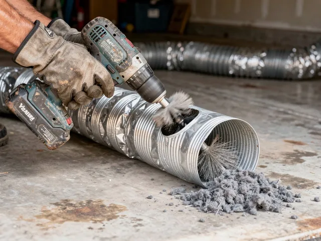 Professional duct cleaning by Manhattan Beach Dryer Vent Cleaning in Manhattan Beach
