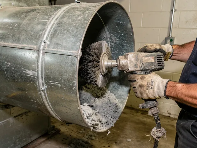 Industrial-grade dryer vent cleaning by Manhattan Beach Dryer Vent Cleaning in Manhattan Beach